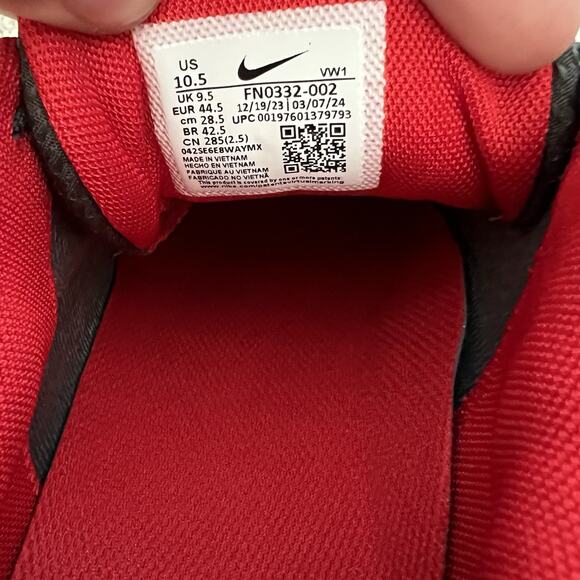 Nike Free Golf NN Golf Shoes FN0332-002 Grey Red White Men's Size 10.5 New - Picture 9 of 9